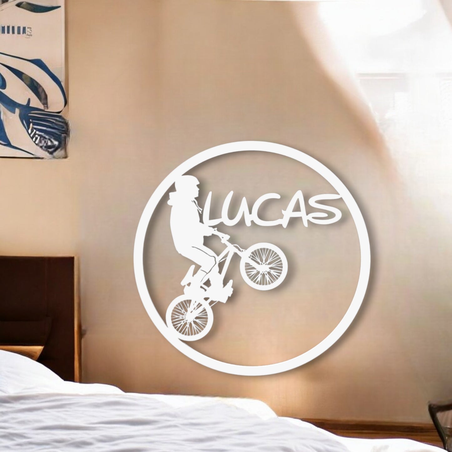 Décoration Murale BMX pour Petits Sportifs