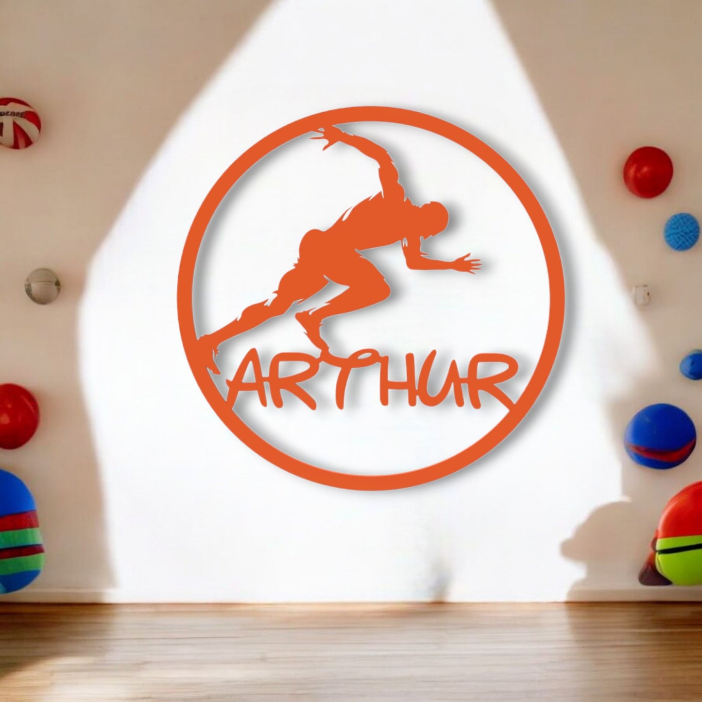 Décoration Murale Athlétique coureur