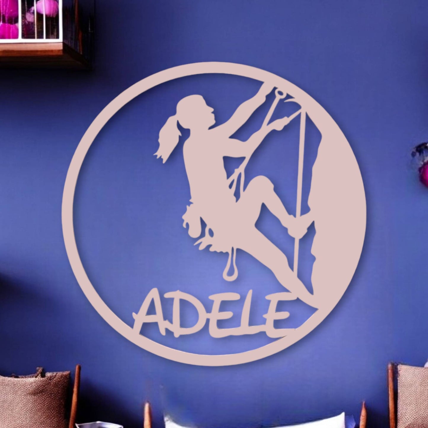 Décoration Murale Escaladeuse pour Filles