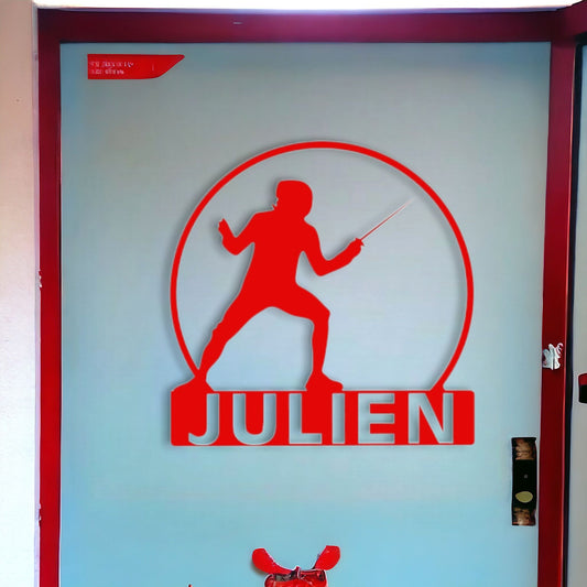 Décoration murale Escrime