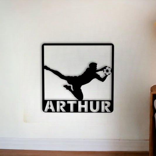 Décoration Gardien de But Foot