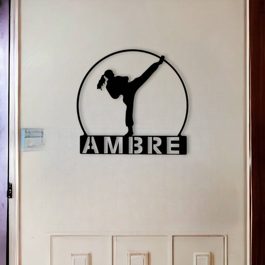 Décoration Karaté Fille