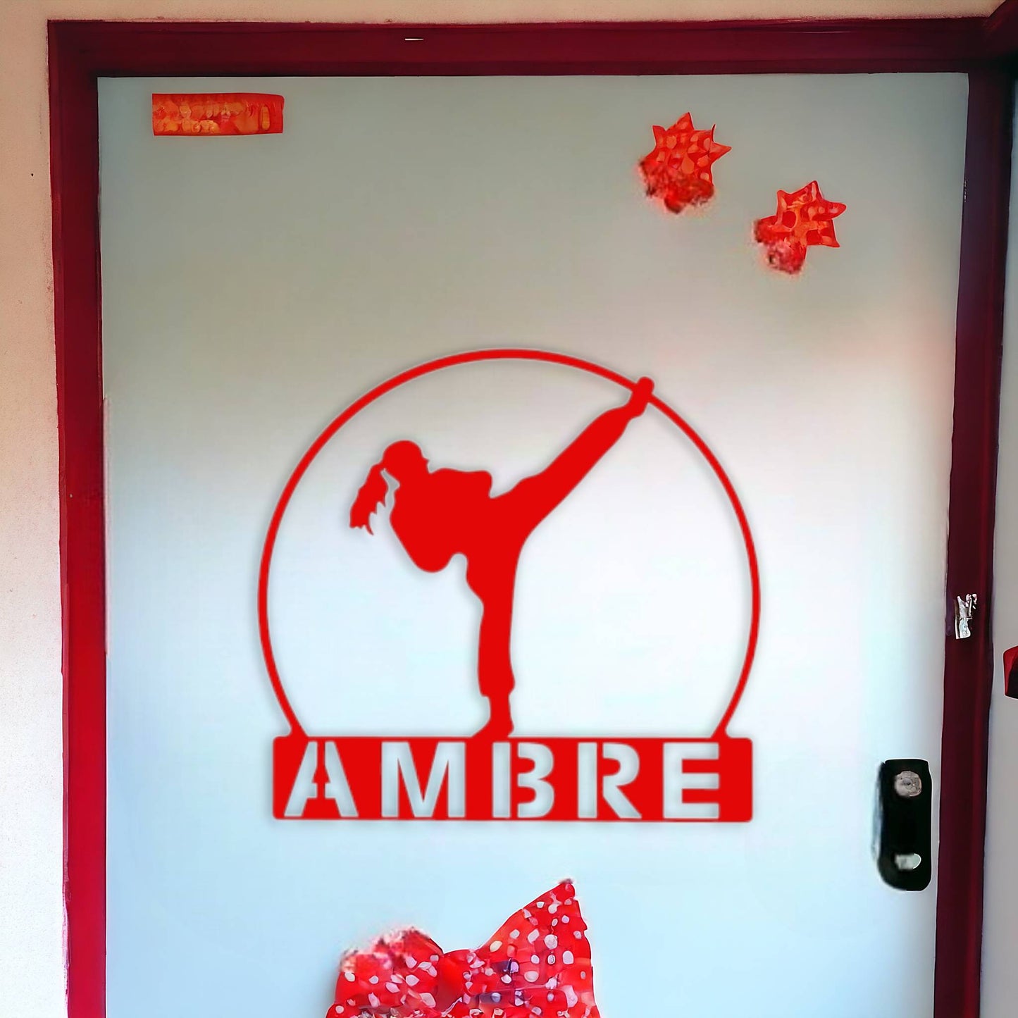 Décoration Karaté Fille