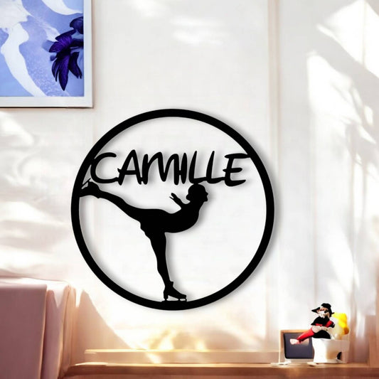 Décoration Prénom en Patinage Artistique