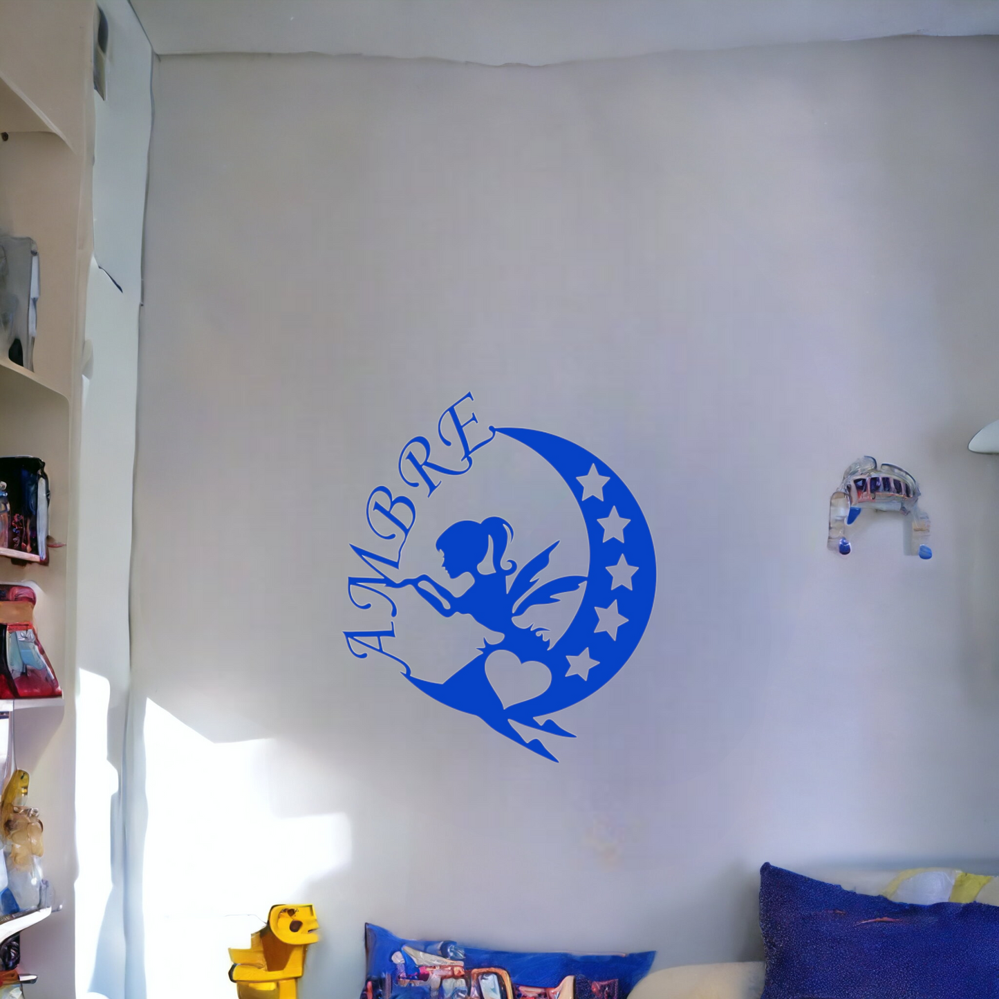 Fée sur la Lune Personnalisée 3D