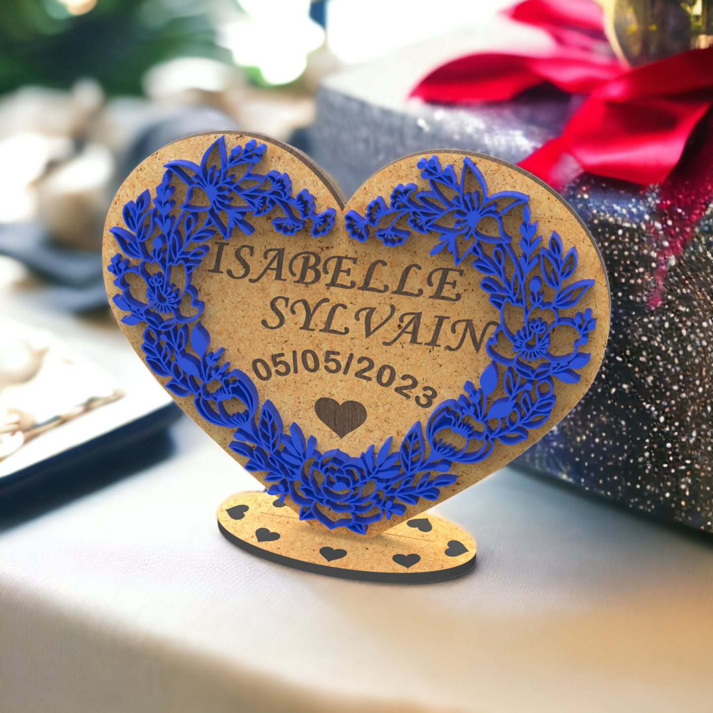 Cadre de Cœur Personnalisé