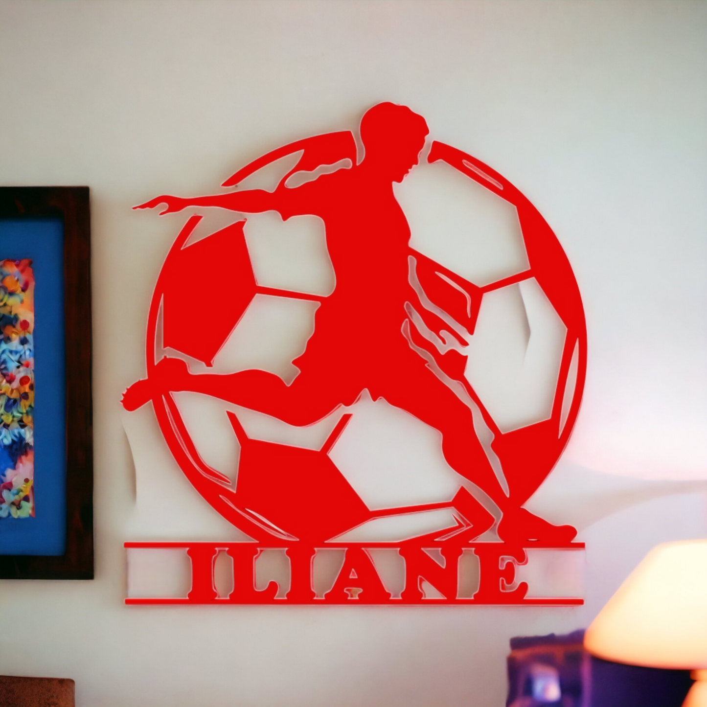Joueur de Football en 3D