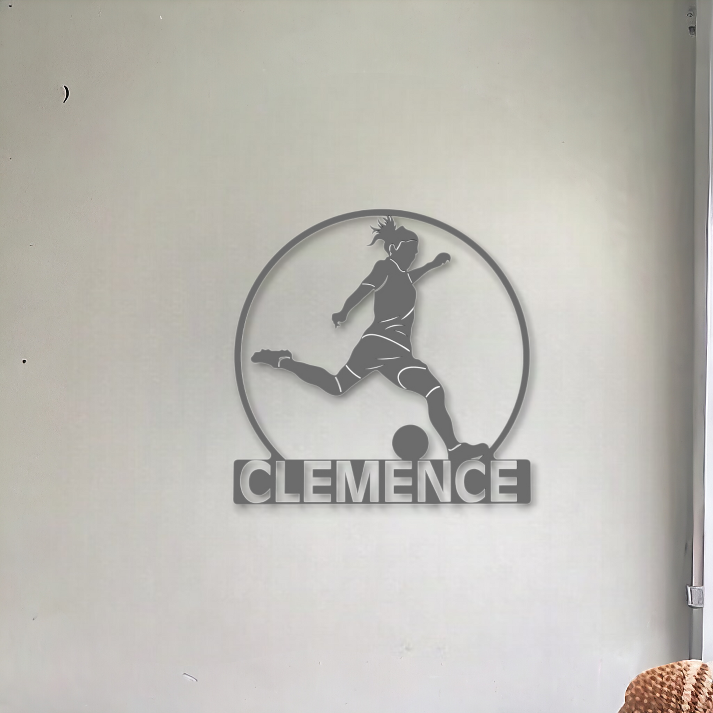 Joueuse de football