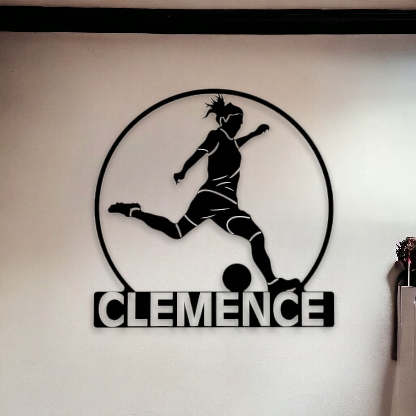 Joueuse de football