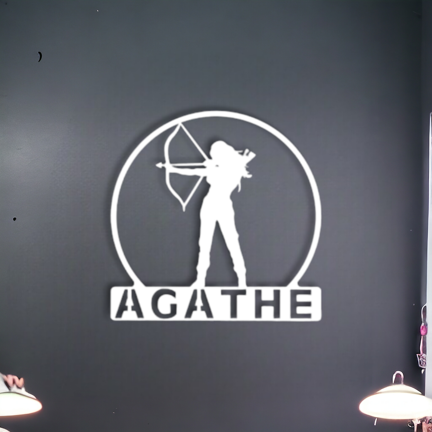 Archère tir à l'arc