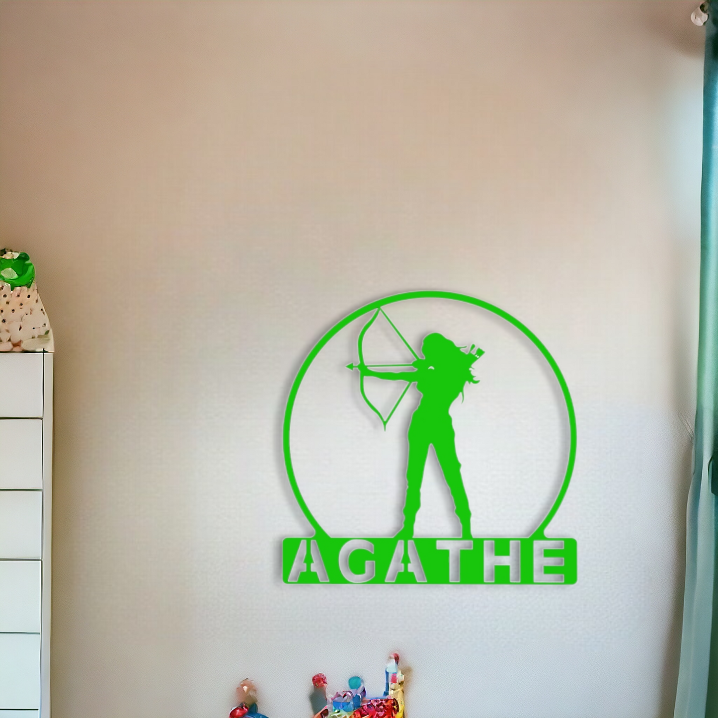 Archère tir à l'arc