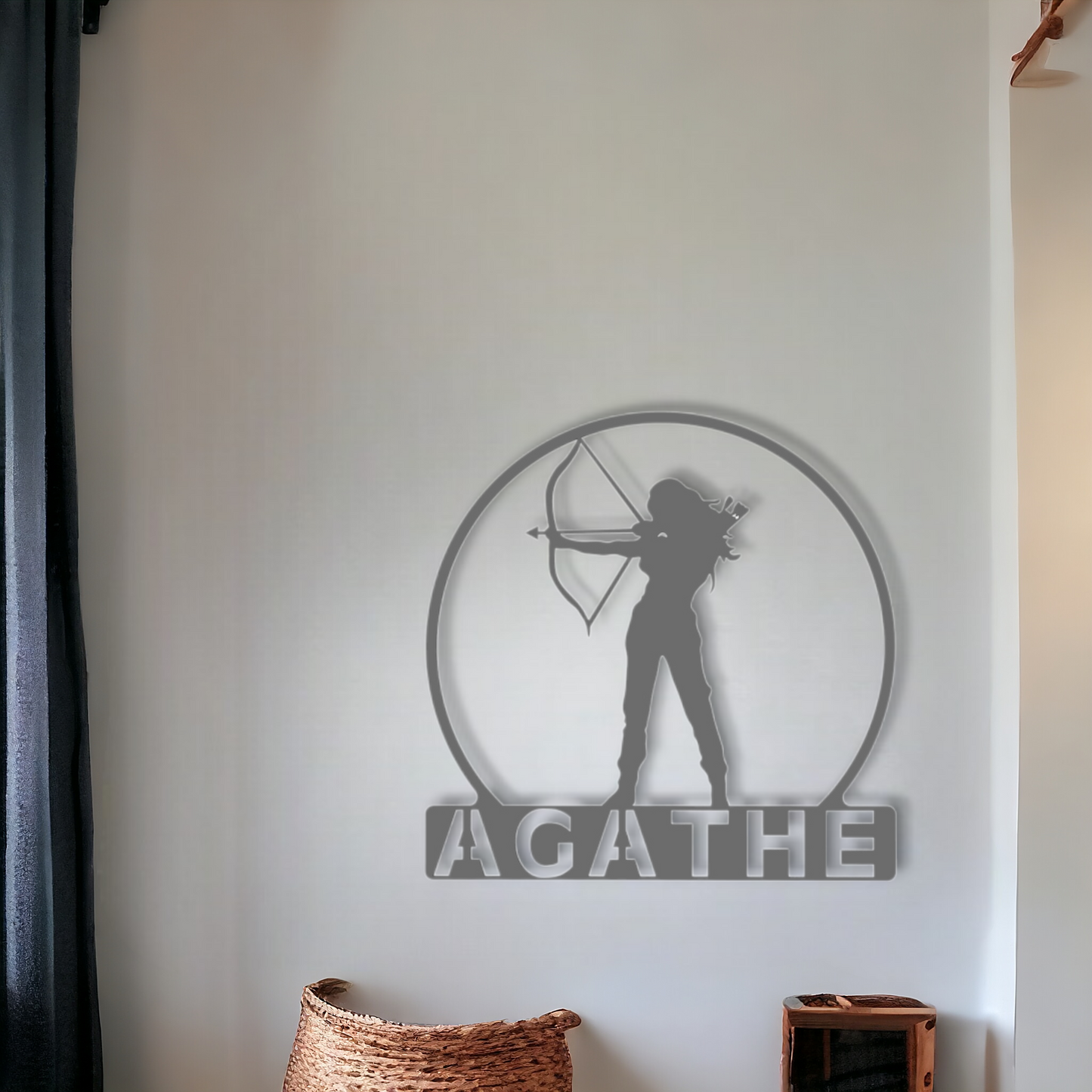 Archère tir à l'arc