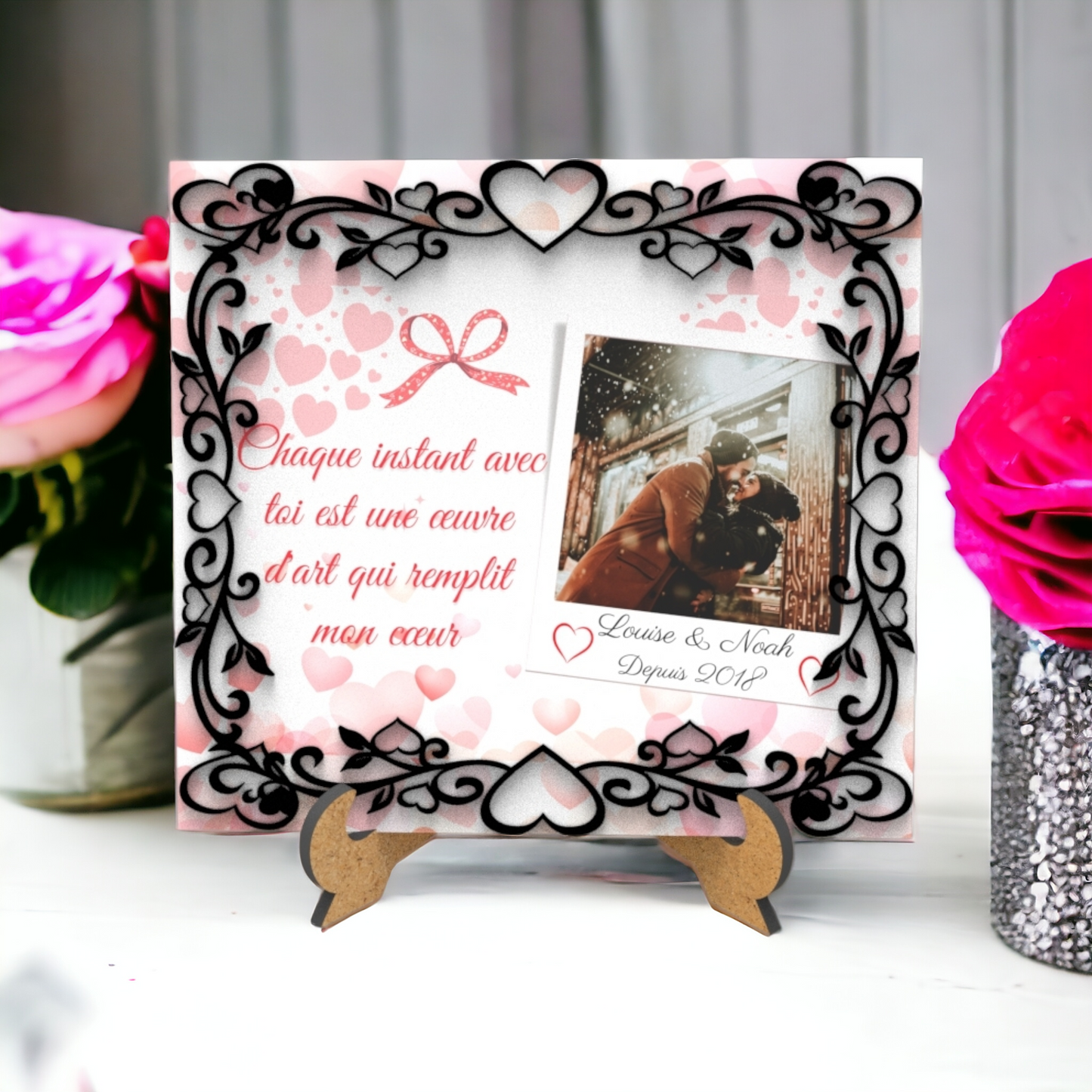 Cadre Photo Romantique