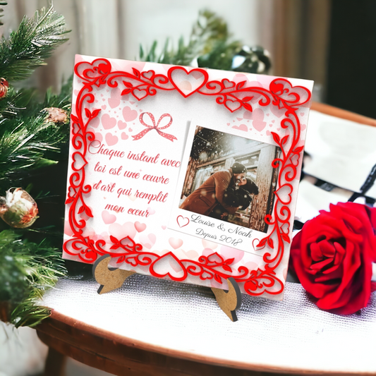 Cadre Photo Romantique
