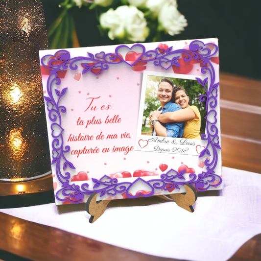 Cadre Photo Personnalisé