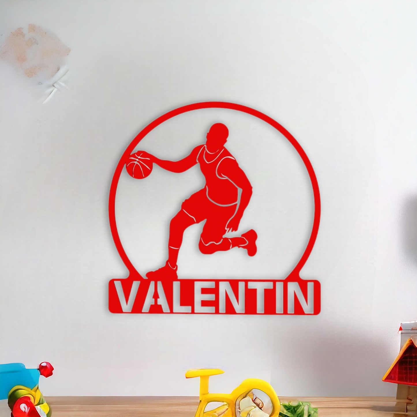 Décoration Murale Basketteur 3D