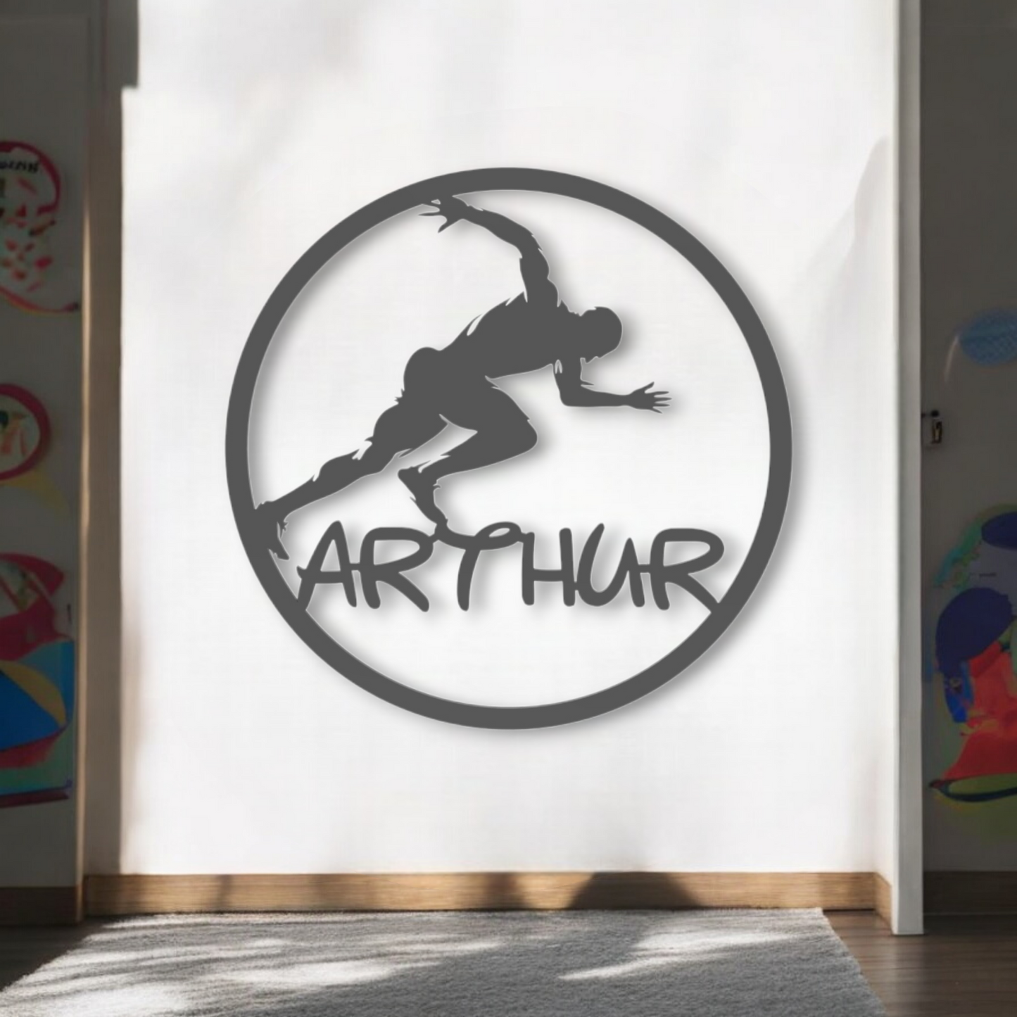 Décoration Murale Athlétique coureur