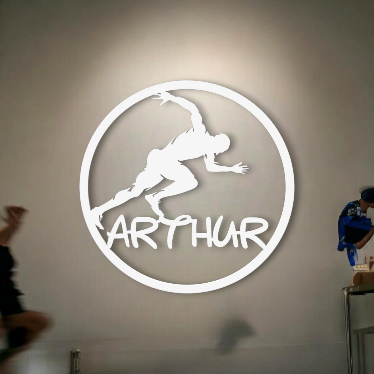 Décoration Murale Athlétique coureur