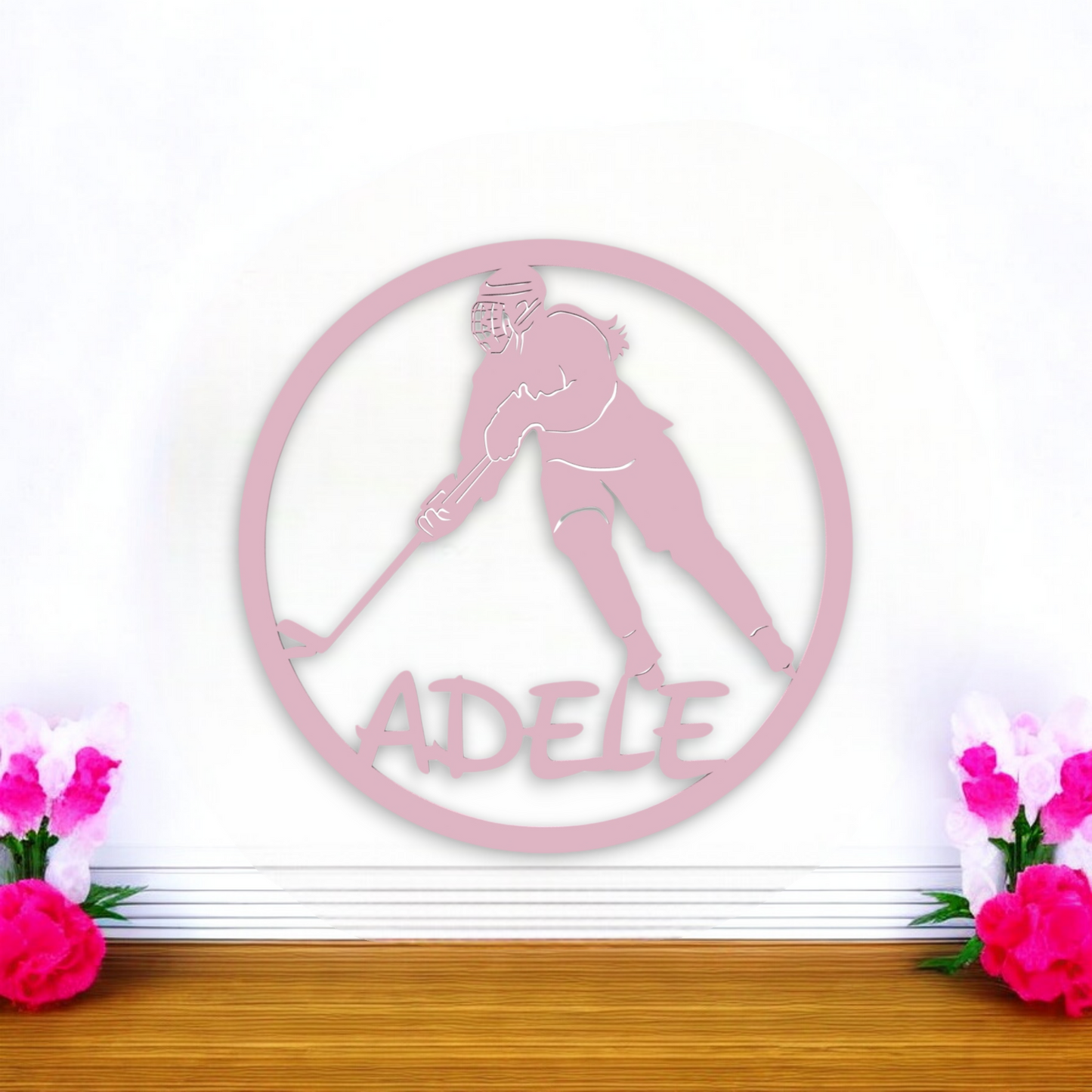 Décoration chambre de fille Hockey sur glace