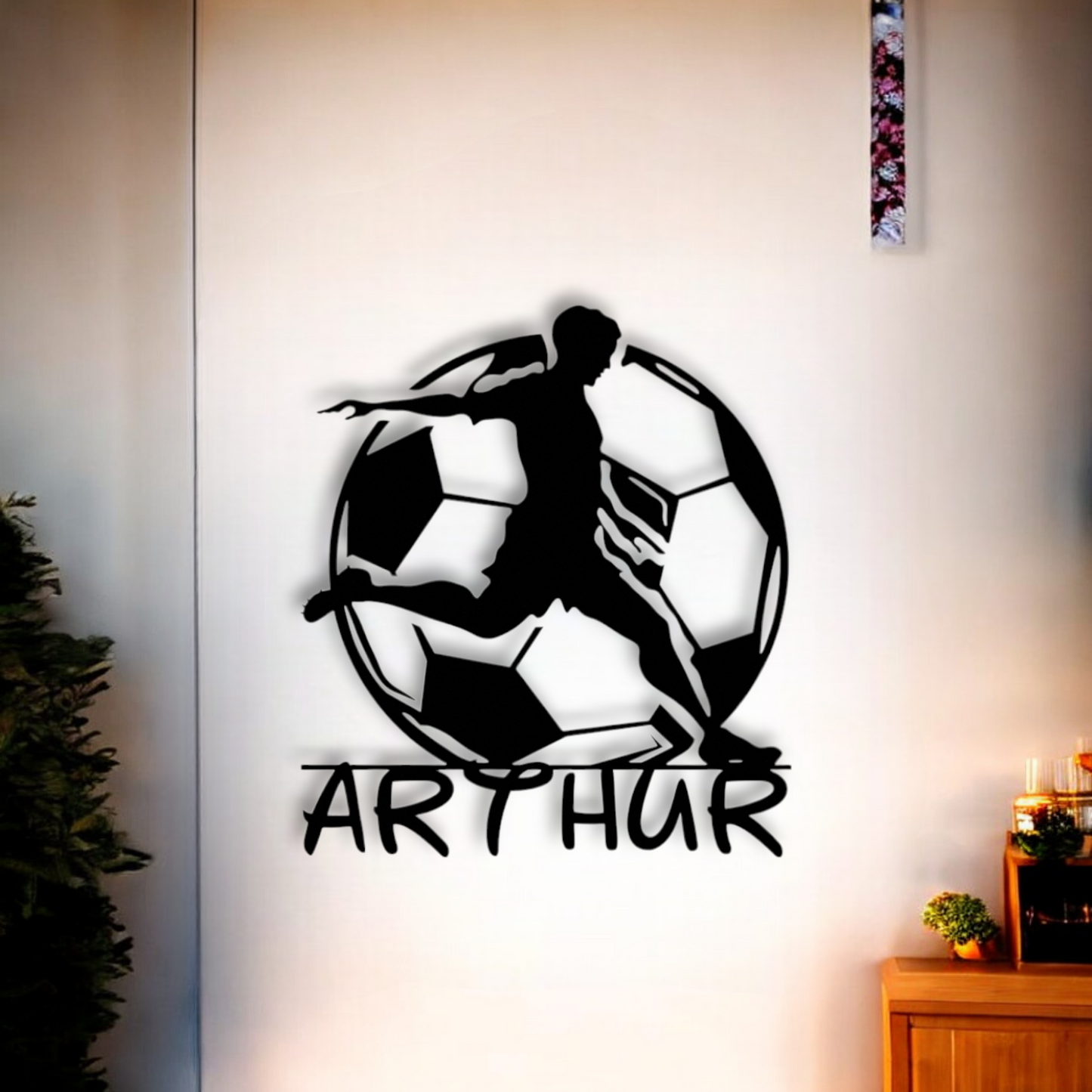 Joueur de Football en 3D