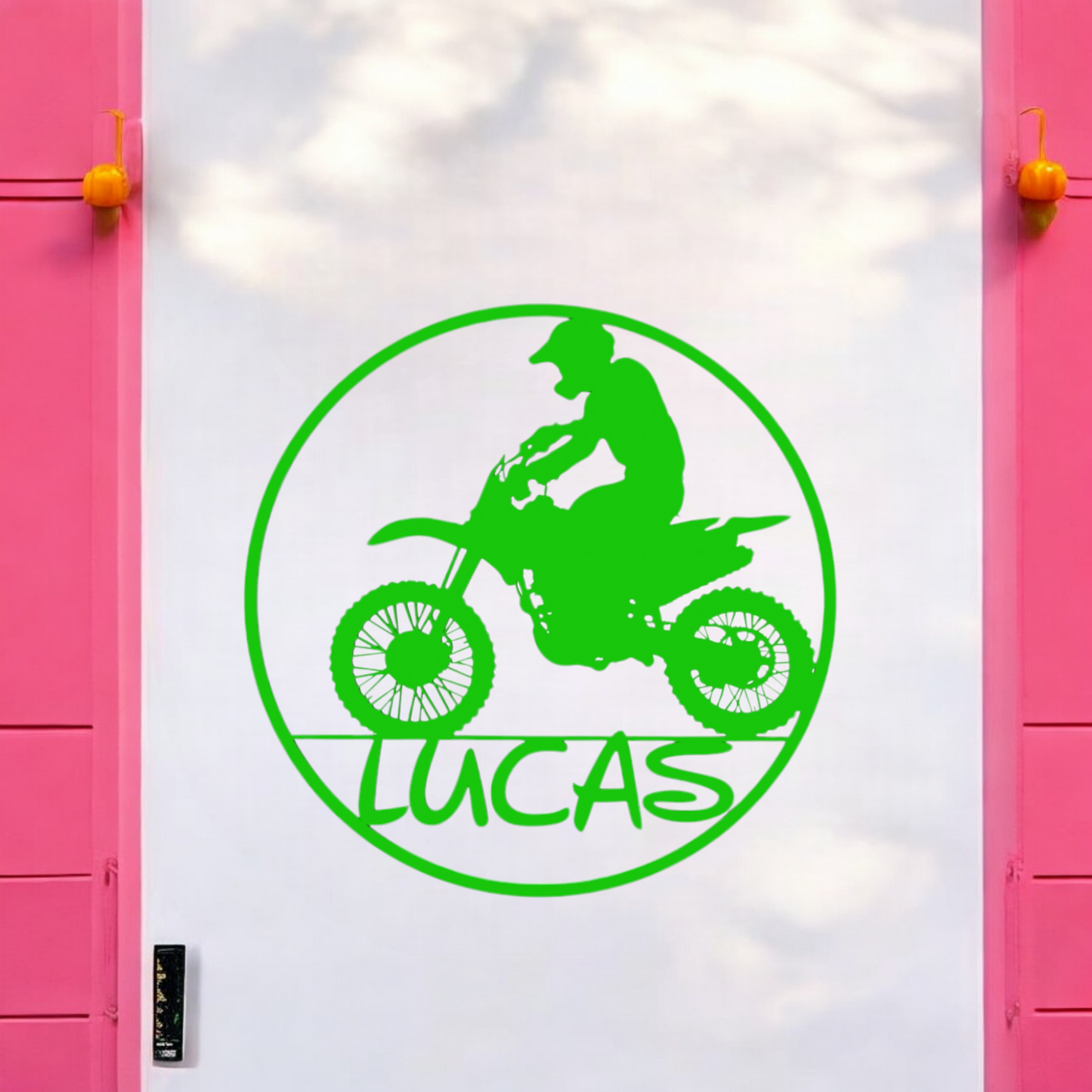 Décoration Murale Moto Cross pour Enfants