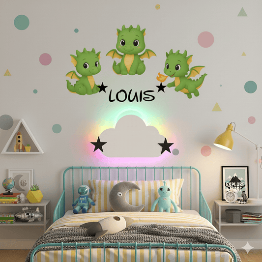 Dragons personnalisés avec prénom