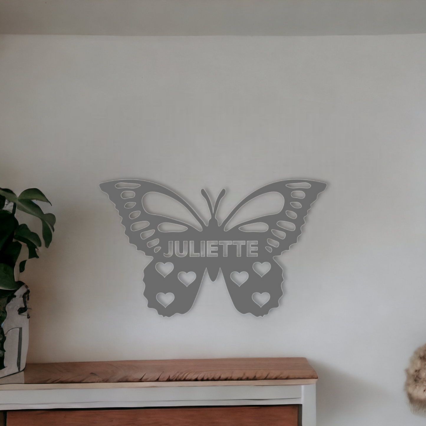 Décoration Murale Papillon Personnalisée