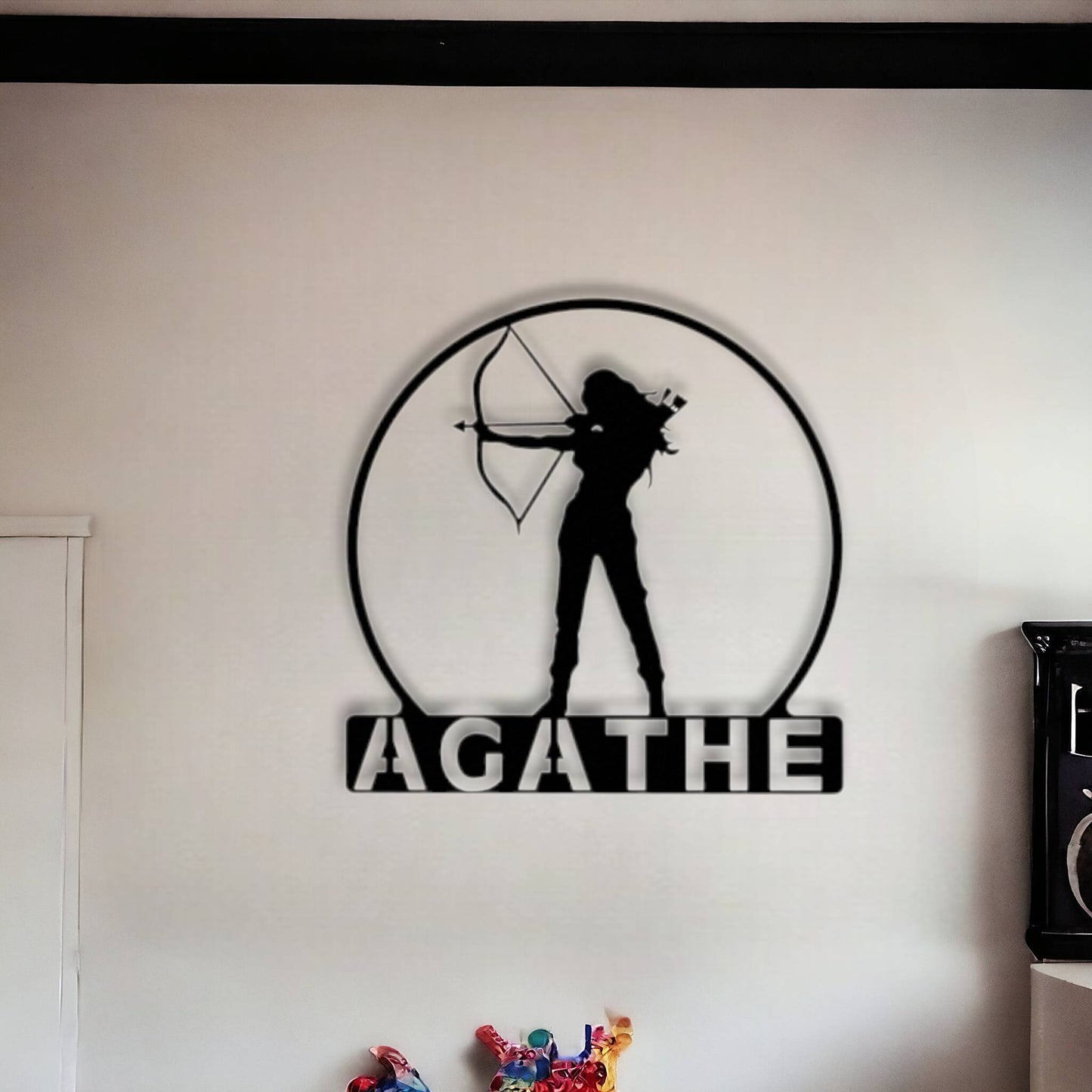 Archère tir à l'arc
