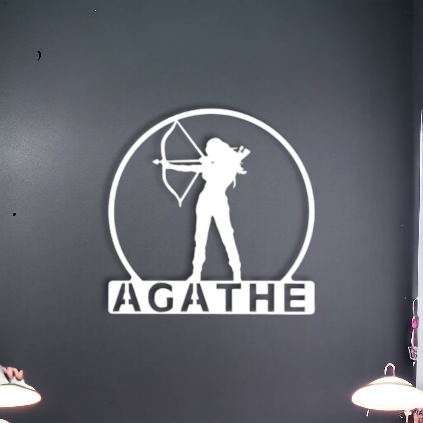Archère tir à l'arc
