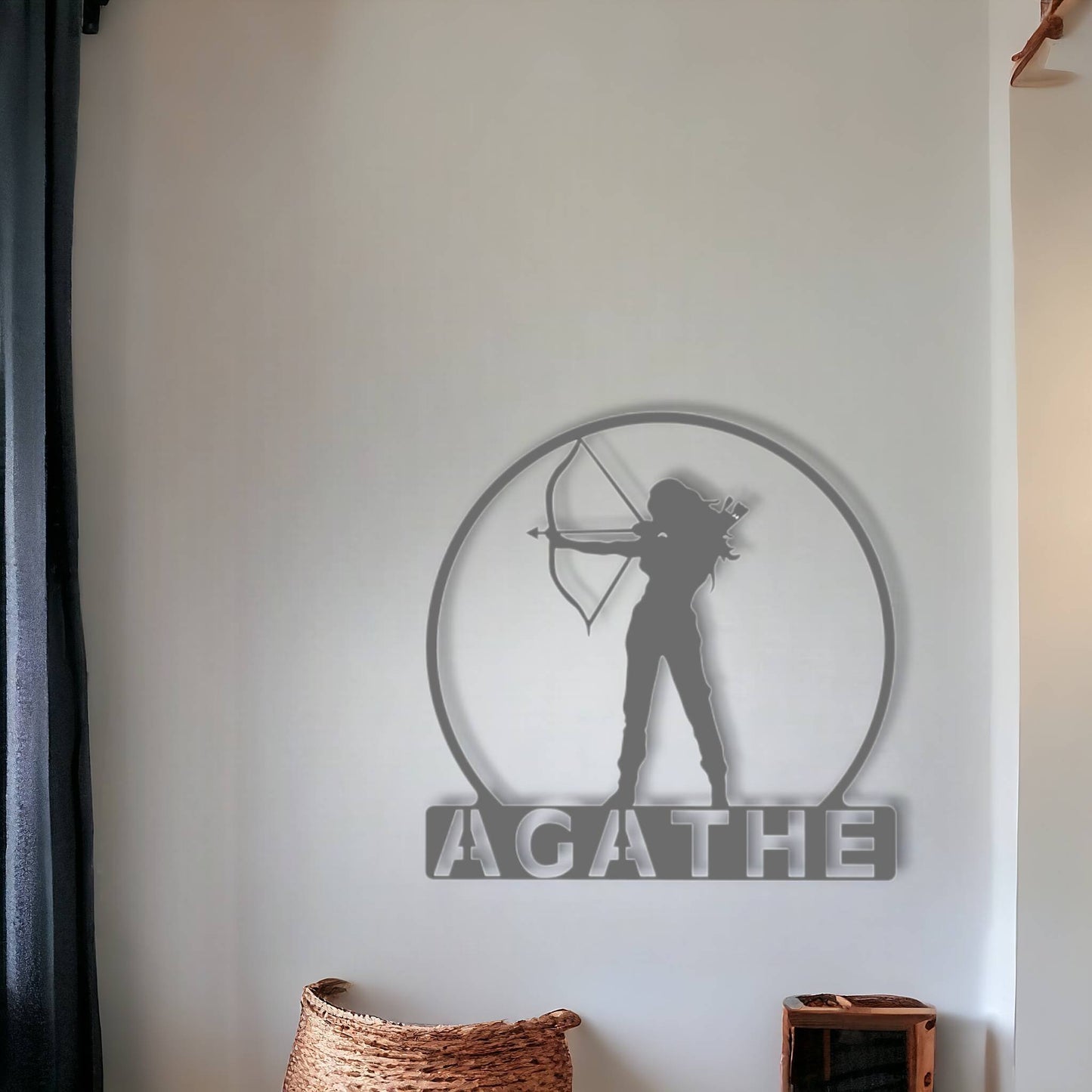 Archère tir à l'arc
