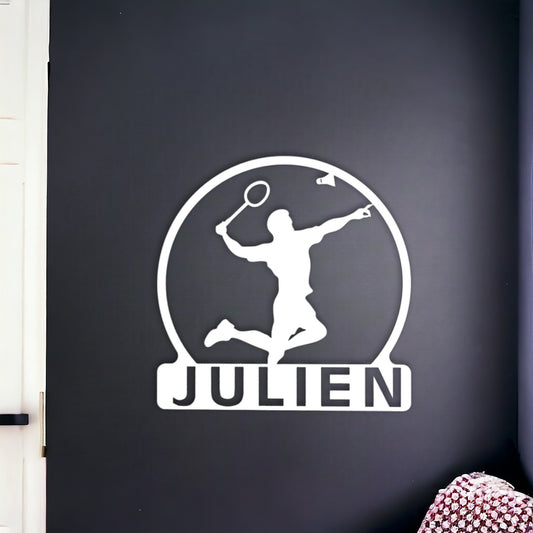 Décoration murale Badminton