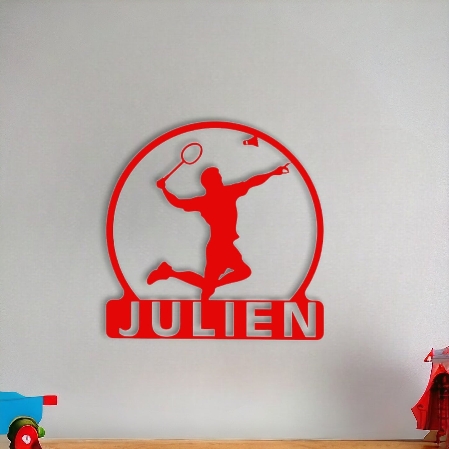 Décoration murale Badminton