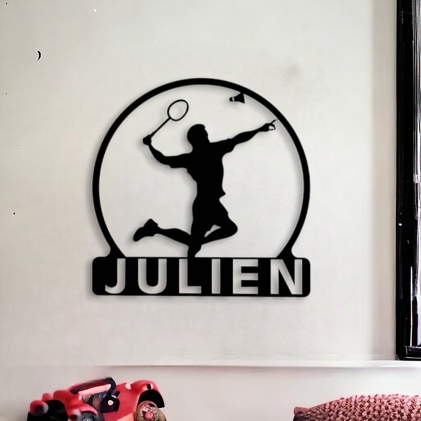Décoration murale Badminton
