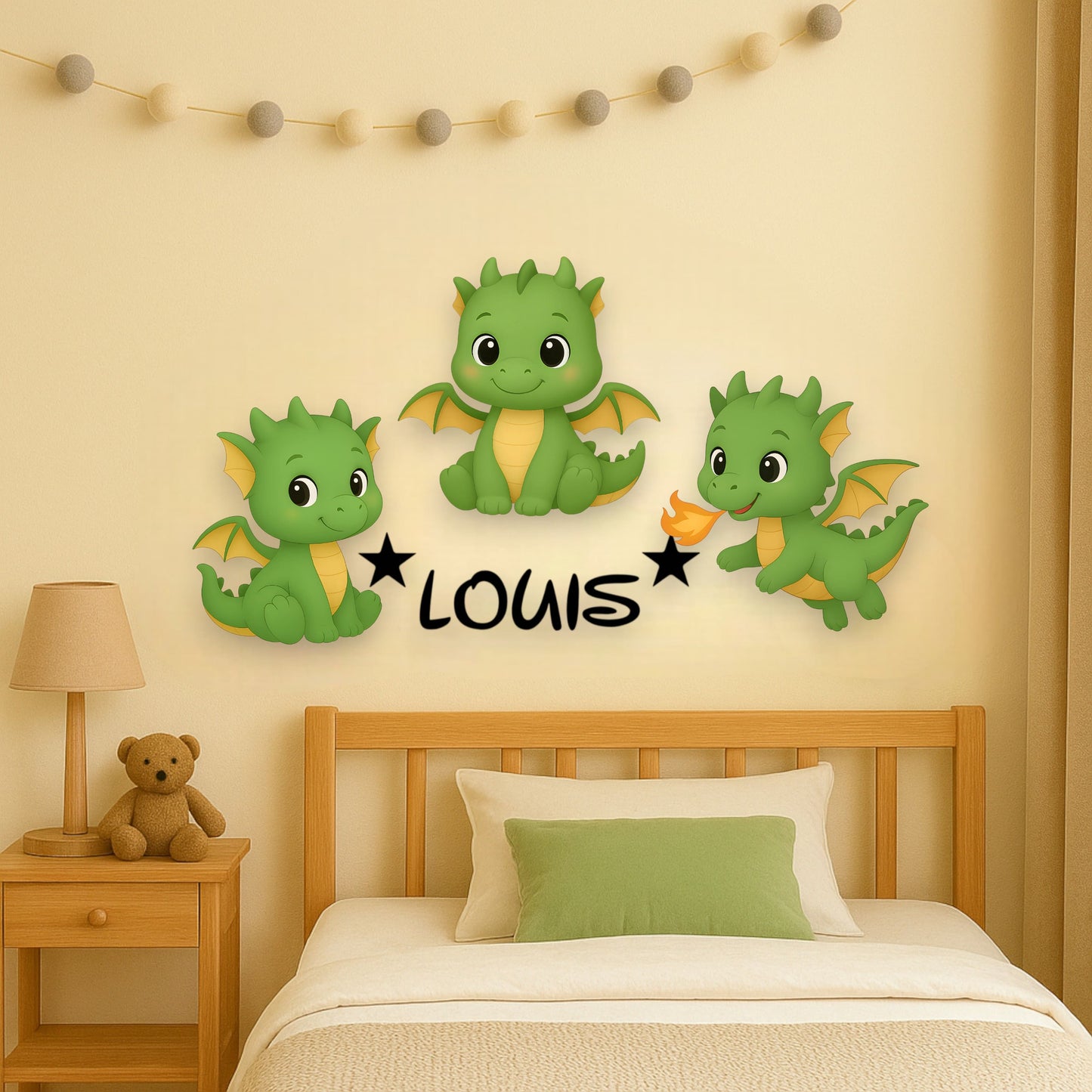 Dragons personnalisés avec prénom