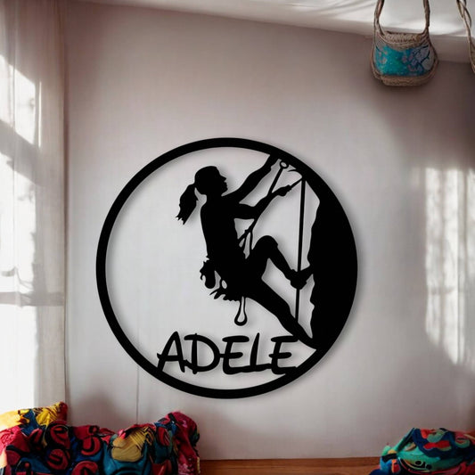 Décoration Murale Escaladeuse pour Filles