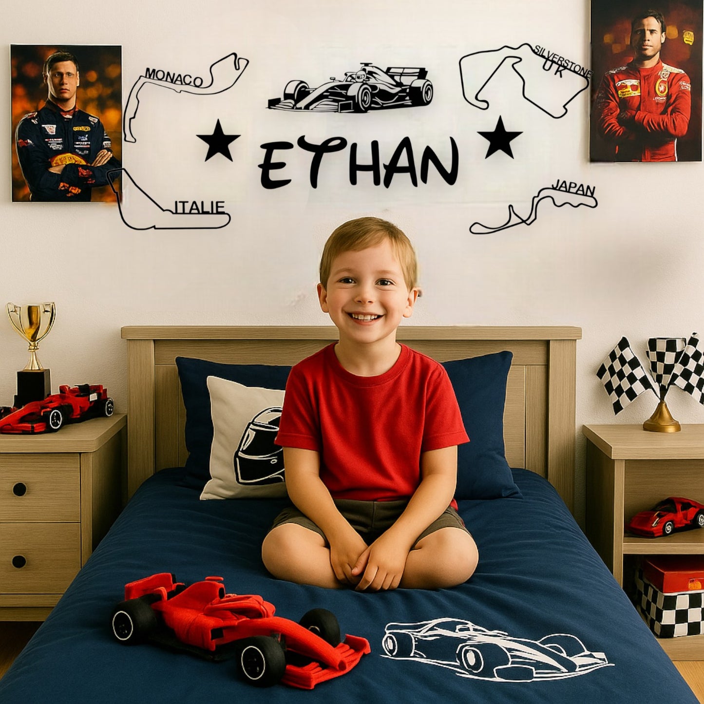 Décoration Murale Personnalisée Formule 1