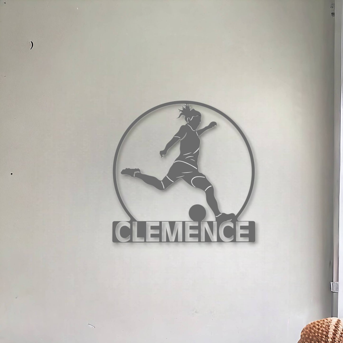 Joueuse de football
