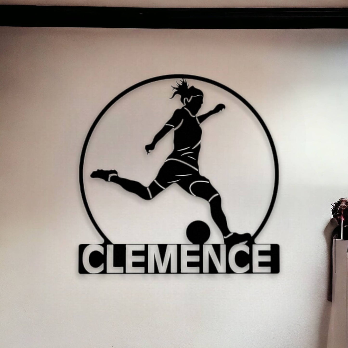 Joueuse de football