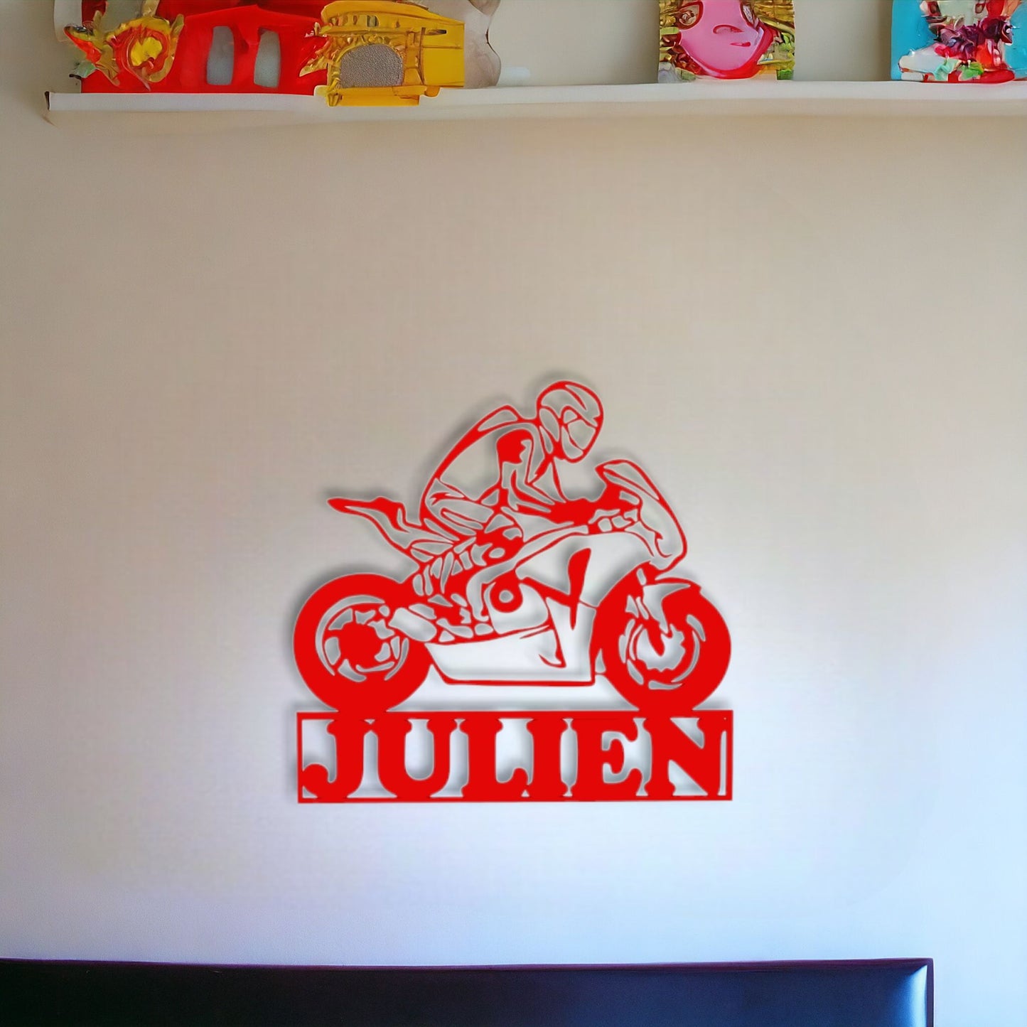Décoration murale Moto
