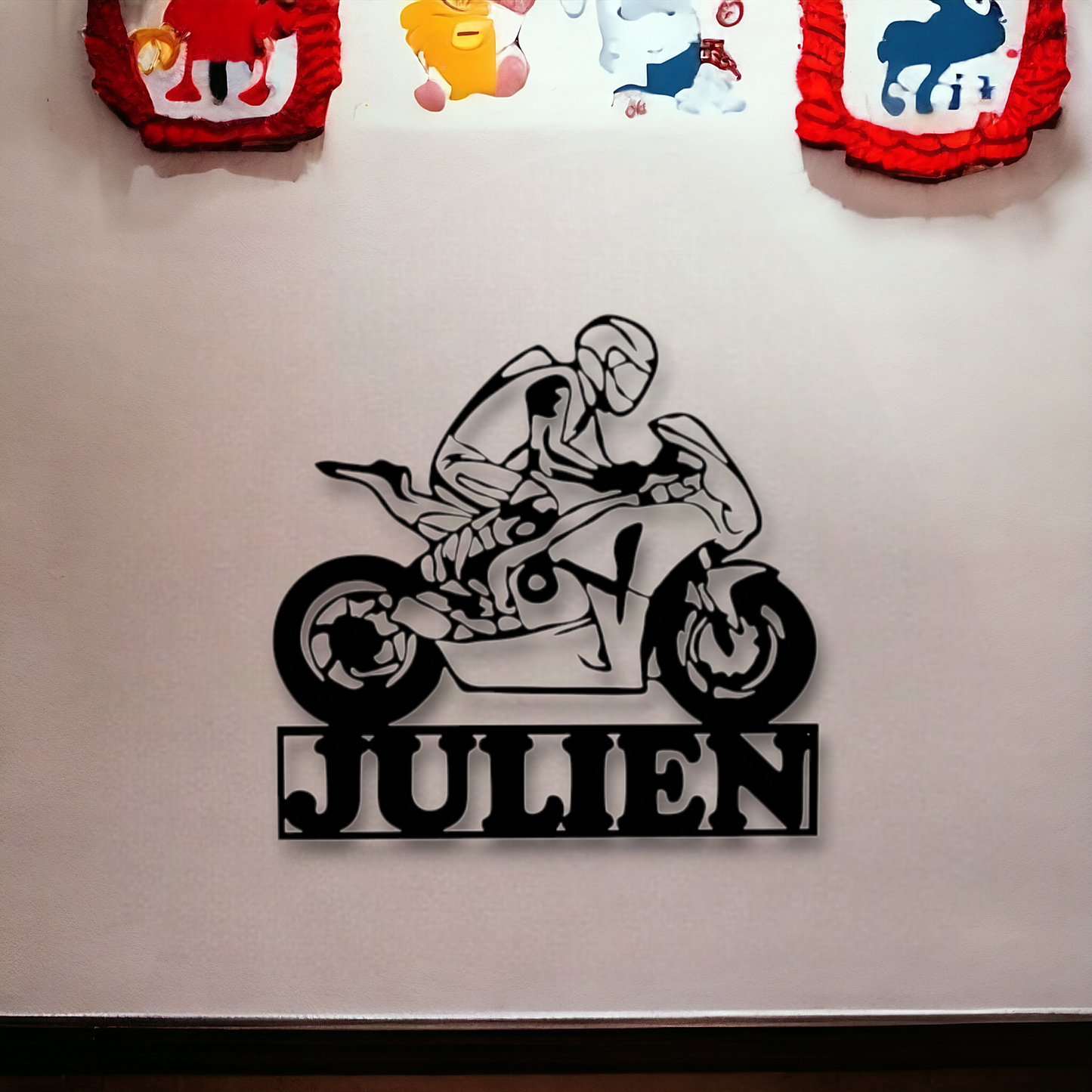 Décoration murale Moto
