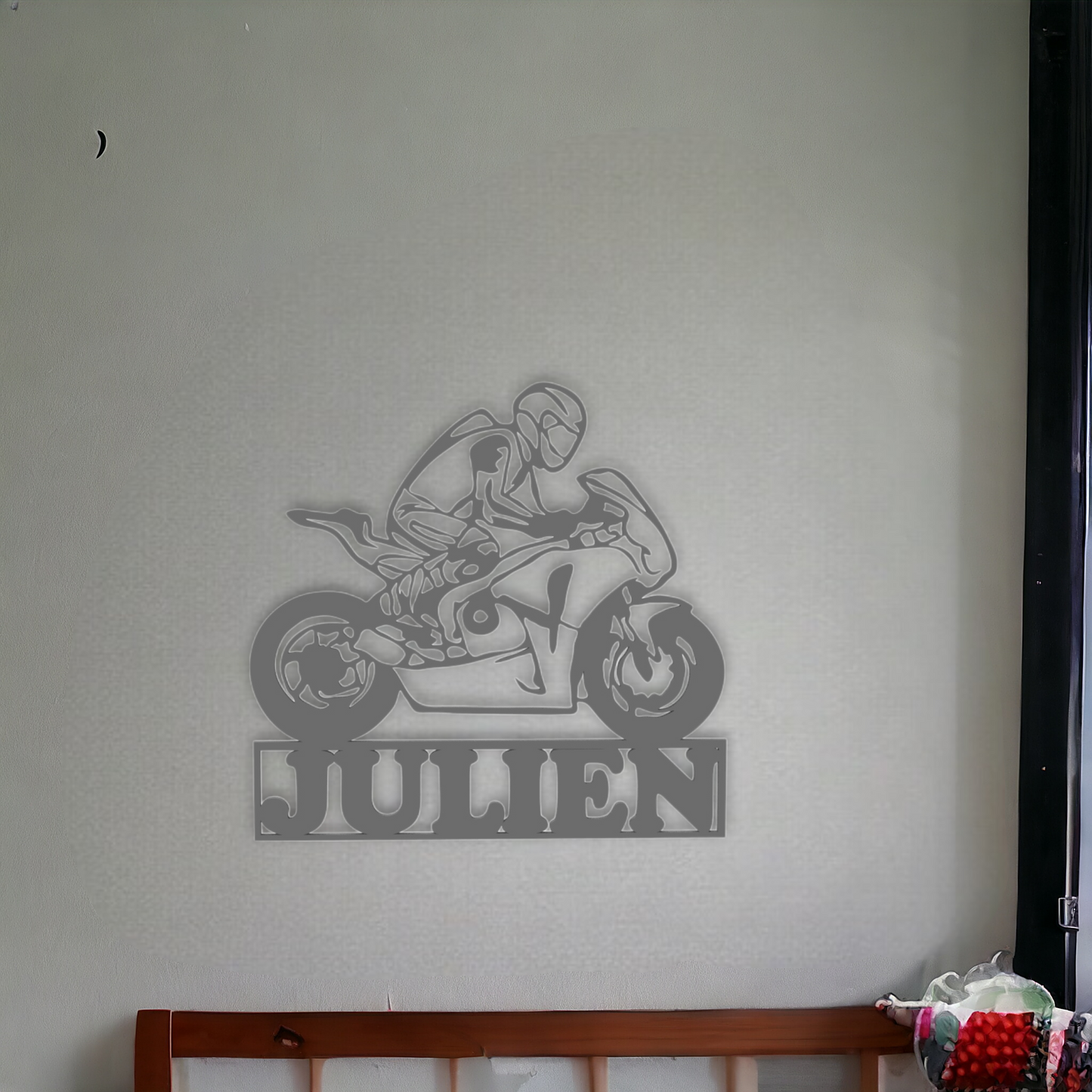 Décoration murale Moto