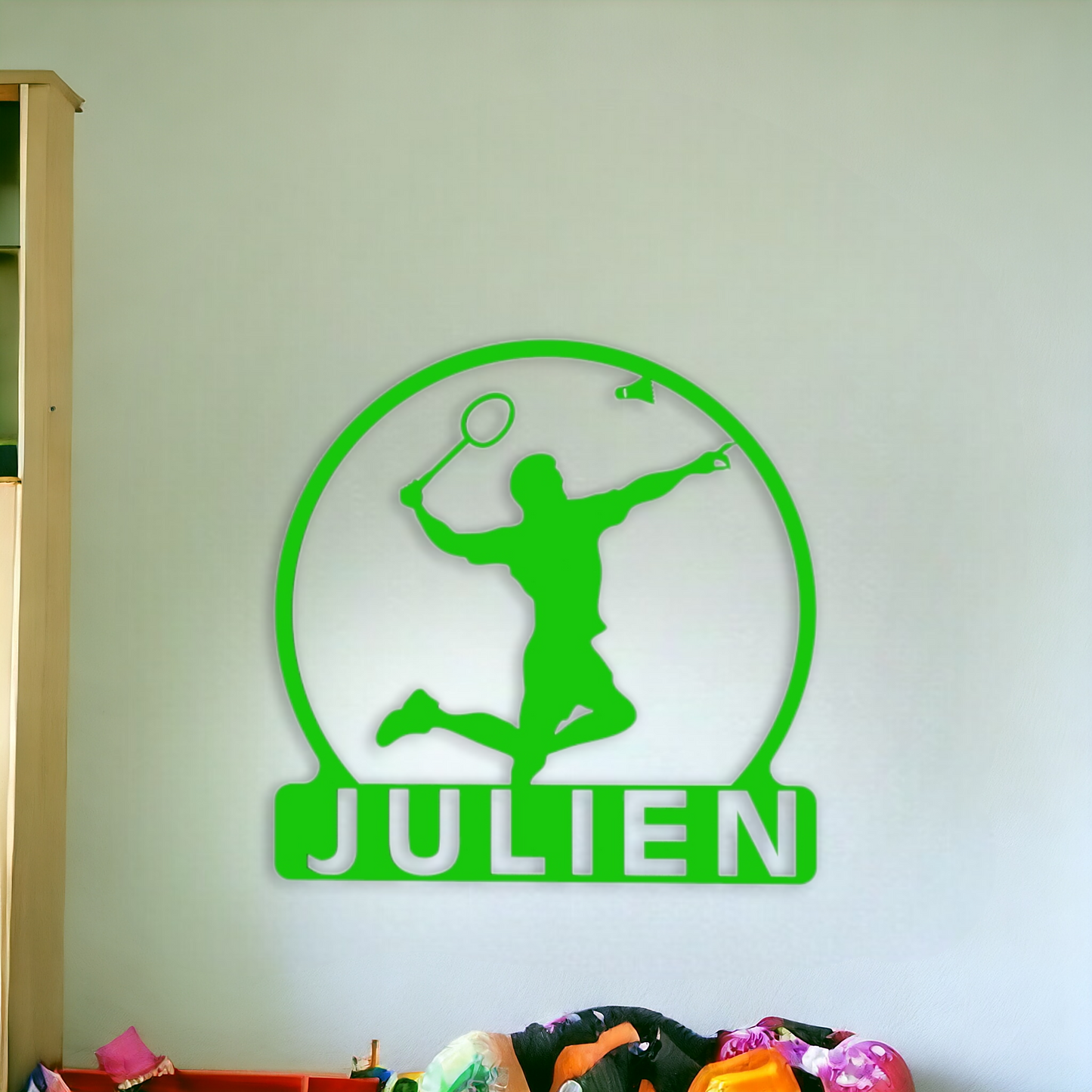 Décoration murale Badminton
