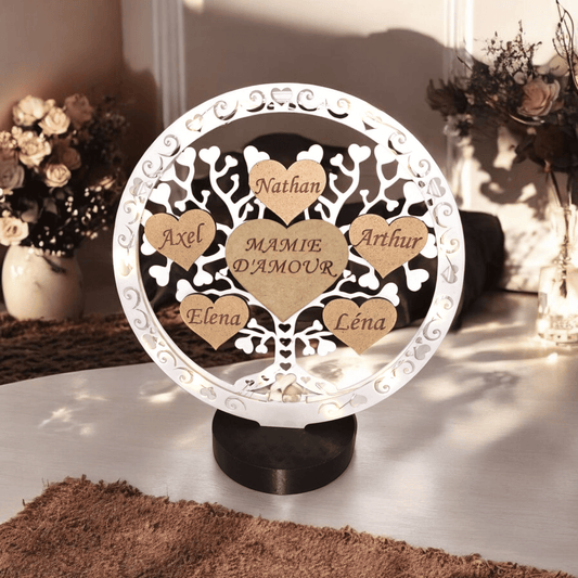 Arbre de Vie Mamie LED personnalisé